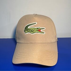 Lacoste Unisex Adjustable Cotton Twill Baseball Cap